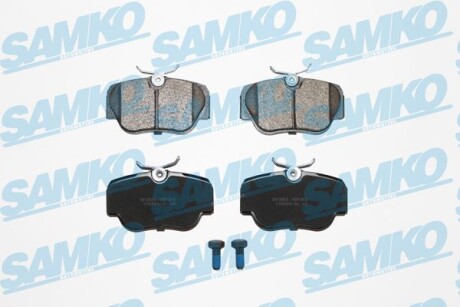 Купить Колодки гальмівні SAMKO 5SP302 (фото1) подбор по VIN коду, цена 507 грн.