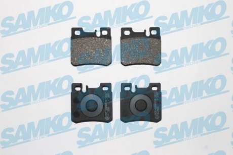 Колодки тормозные задние дисковые SAMKO 5SP428