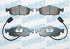 Купить Колодки тормозные дисковые Ford Scorpio, Mondeo, Escort SAMKO 5SP461 (фото1) подбор по VIN коду, цена 550 грн.