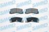 Купить Колодки гальмівні Toyota Carina, Camry, Celica, Avensis, Lexus RX, ES SAMKO 5SP514 (фото1) подбор по VIN коду, цена 484 грн.