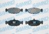 Купить Колодки тормозные Opel Corsa, Vectra, Astra, Combo, Daewoo Nexia, Lanos, Opel Kadett SAMKO 5SP599 (фото1) подбор по VIN коду, цена 537 грн.