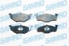 Купить Колодки тормозные Volkswagen Polo, Seat Cordoba, Skoda Fabia, Roomster SAMKO 5SP638 (фото1) подбор по VIN коду, цена 501 грн.