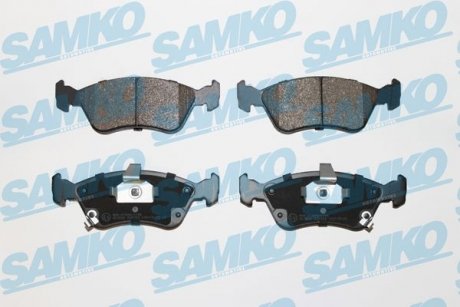 Купити Колодки гальмівні Toyota Avensis SAMKO 5SP709 (фото1) підбір по VIN коду, ціна 562 грн.