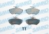 Купить Колодки тормозные Volkswagen Golf, Vento, Seat Toledo, Ibiza, Cordoba, Volkswagen Polo, Caddy SAMKO 5SP718 (фото1) подбор по VIN коду, цена 739 грн.