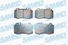 Купить Колодки тормозные Mercedes S203, W220, W212, C215, W203, W211, CLK-Class, S211, CLS-Class SAMKO 5SP849 (фото1) подбор по VIN коду, цена 782 грн.