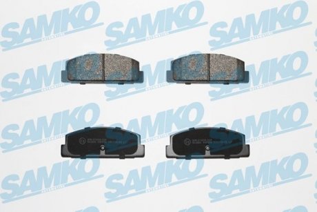 Купити Колодки гальмівні Mazda 626, 6, 323 SAMKO 5SP876 (фото1) підбір по VIN коду, ціна 654 грн.