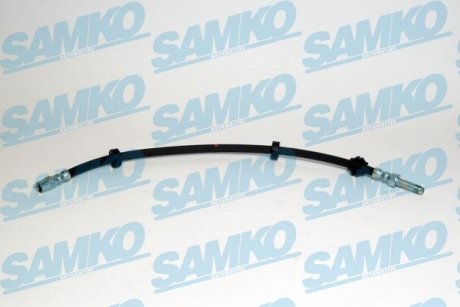 Купить Шланг тормозной Volkswagen Corrado, Golf, Vento, Seat Ibiza, Cordoba, Volkswagen Polo, Caddy, Sharan SAMKO 6T46343 (фото1) подбор по VIN коду, цена 257 грн.