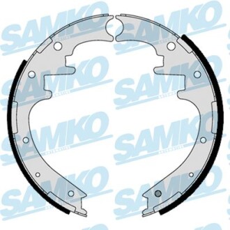Купить Колодки гальмівні барабанні Ford Explorer SAMKO 81125 (фото1) подбор по VIN коду, цена 1449 грн.