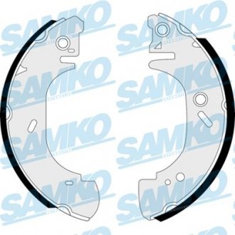 Купить Колодки тормозные барабанные Ford Transit SAMKO 87410 (фото1) подбор по VIN коду, цена 964 грн.