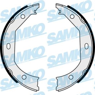 Колодки гальмівні барабанні BMW E91, Alfa Romeo 145, BMW E39, E82, X1, E90, F30, E93, E46, E81, E92 SAMKO 88090