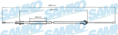 Трос зчеплення SAMKO c0092B