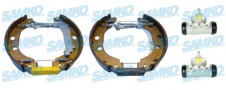 Купить Колодки тормозные Комплект Renault Kangoo, Nissan Kubistar, Primera SAMKO keg502 (фото1) подбор по VIN коду, цена 2175 грн.