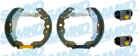 Колодки гальмівні з циліндрами SAMKO keg702