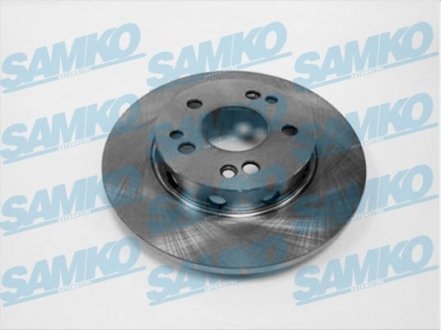 Диск тормозной Mercedes W124, S124, C124, C207, C238 SAMKO m2121P