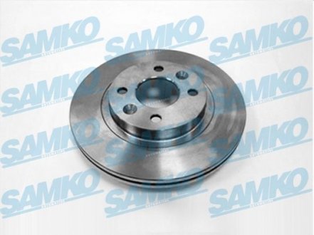 Диск тормозной Renault 19, Clio, Megane, Twingo, Kangoo, Nissan Kubistar SAMKO r1301V