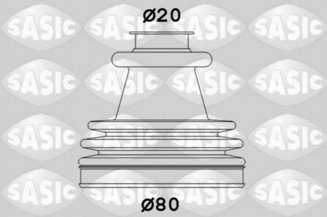 Купить Ремонтный комплект пыльника шруса с элементами монтажа Peugeot 306 SASIC 2933773 (фото1) подбор по VIN коду, цена 288 грн.