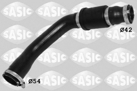 Купить Патрубок интеркулера Ford Transit SASIC 3336061 (фото1) подбор по VIN коду, цена 3091 грн.