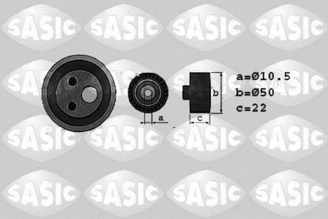 Купить Ролик ремня Renault Clio, 19, Megane, Twingo, Kangoo, Nissan Kubistar SASIC 4000802 (фото1) подбор по VIN коду, цена 400 грн.