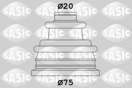 - Пильовик привідного валу SASIC 4003404
