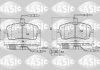 Купити Гальмівні колодки передні peugeot 407 Peugeot 407 SASIC 6210019 (фото1) підбір по VIN коду, ціна 1537 грн.