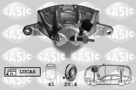 Супорт передній Dacia Duster, Citroen Berlingo, Dacia Logan, Peugeot Partner, 306, Renault Clio, Citroen Xsara, Renault Kangoo SASIC sca0089