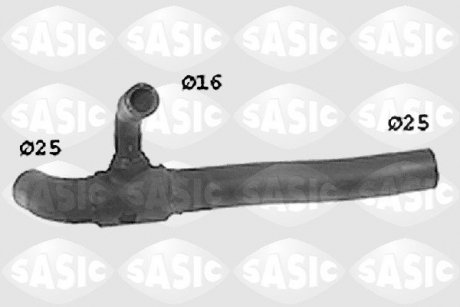 Шланг радиатора SASIC swh6793