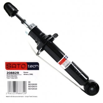 Купить Амортизатор Nissan Almera SATO TECH 20882R (фото1) подбор по VIN коду, цена 820 грн.