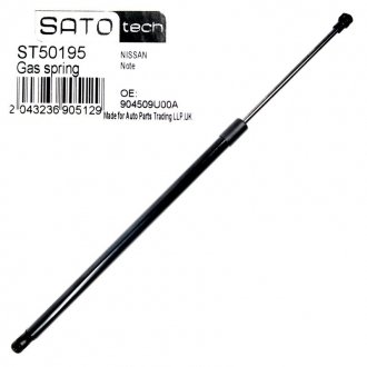 Купить Амортизатор багажника Nissan Note SATO TECH st50195 (фото1) подбор по VIN коду, цена 376 грн.