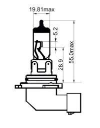 H10 White 12V 42W PY20d SCT / Mannol 202990