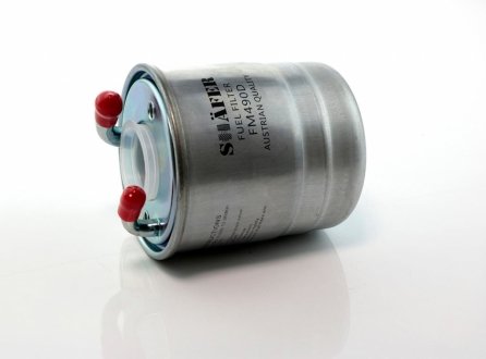 Фільтр паливний MB C, E, M, R, 2.1D-3.0D, OM642, 651, 06- (H=118mm) SHAFER fm490d