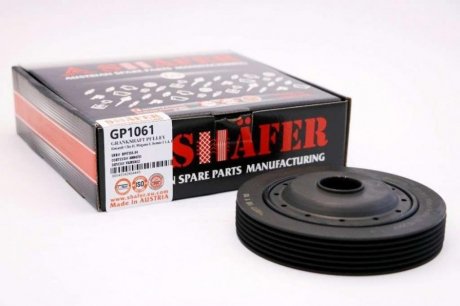 Шкив коленвала Renault Clio II, Megane I, Scenic I 1.4, 1.6 16V Kangoo -02 SHAFER gp1061