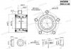 Купити Підшипник роликовий передній + монт. ккт. Ford Transit 00-06 V184 (78x45x53) Ford Transit SHAFER sh152.60k (фото2) підбір по VIN коду, ціна 1039 грн.