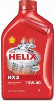 Моторне масло Helix HX3 15W-40 (1 л) SHELL 550039969