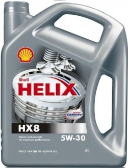 Моторне масло Helix HX8 Synthetic 5W-30 (4 л) SHELL 550040422