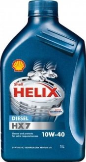 Моторне масло Helix HX7 Diesel 10W-40 (1 л) SHELL 550040427