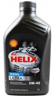 Моторне масло Helix Diesel Ultra 5W-40 (1 л) SHELL 550040551