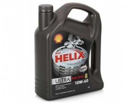 Моторне масло Helix Ultra Racing 10W-60 (4 л) SHELL 550040622