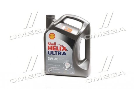 Купить Масло моторное Helix Ultra 5W-30, 5л SHELL 550040640 (фото1) подбор по VIN коду, цена 1711 грн.