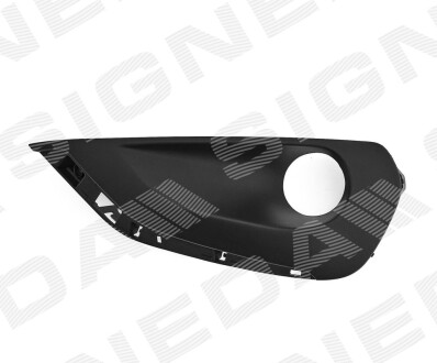 Решетка в бампер PEUGEOT 208, 12 - 19 Signeda ppg07049gal