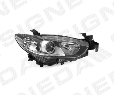 Фара передня MAZDA 6 (GJ), 11.12 - 12.14 Signeda zmz1163r