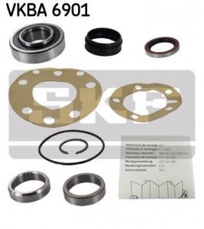 Купить Подшипник колесный Toyota Hilux SKF vkba 6901 (фото1) подбор по VIN коду, цена 2736 грн.