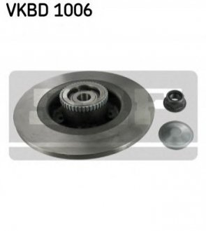 Купити Гальмівний диск з підшипником Renault Megane, Scenic SKF vkbd 1006 (фото1) підбір по VIN коду, ціна 2620 грн.