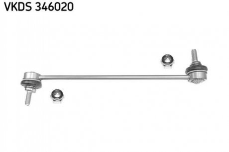 RENAULT Тяга стаб.передн.Laguna 07- Opel Corsa, Mercedes S124, Fiat Doblo, Alfa Romeo Giulietta, Dacia Duster, Ford Kuga, Volvo C30, C70, S40, Renault Latitude, Volvo V50 SKF vkds 346020