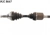 Купить Полуось Nissan Qashqai, Renault Koleos SKF vkjc 8667 (фото1) подбор по VIN коду, цена 9237 грн.