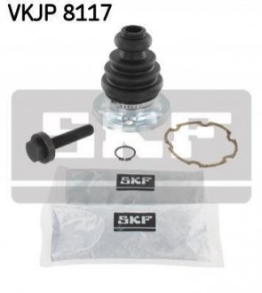 Пыльник ШРУС резиновый + смазка SKF vkjp 8117