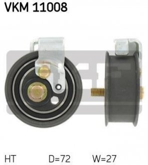 Ролик модуля натяжителя ремня SKF vkm 11008