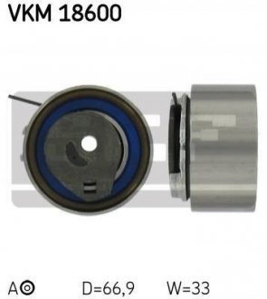 Купити Ролик модуля натягувача ременя SKF vkm 18600 (фото1) підбір по VIN коду, ціна 2170 грн.