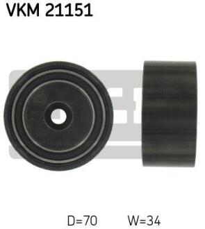 Ролик модуля натягувача ременя SKF vkm 21151