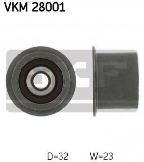 Купить Ролик модуля натяжителя ремня BMW E30, E36, E34 SKF vkm 28001 (фото1) подбор по VIN коду, цена 476 грн.