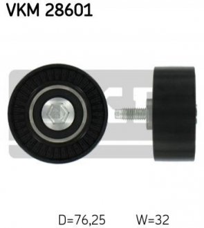 Купить Шкив приводного пояса Chrysler Voyager, Jeep Cherokee SKF vkm28601 (фото1) подбор по VIN коду, цена 1365 грн.